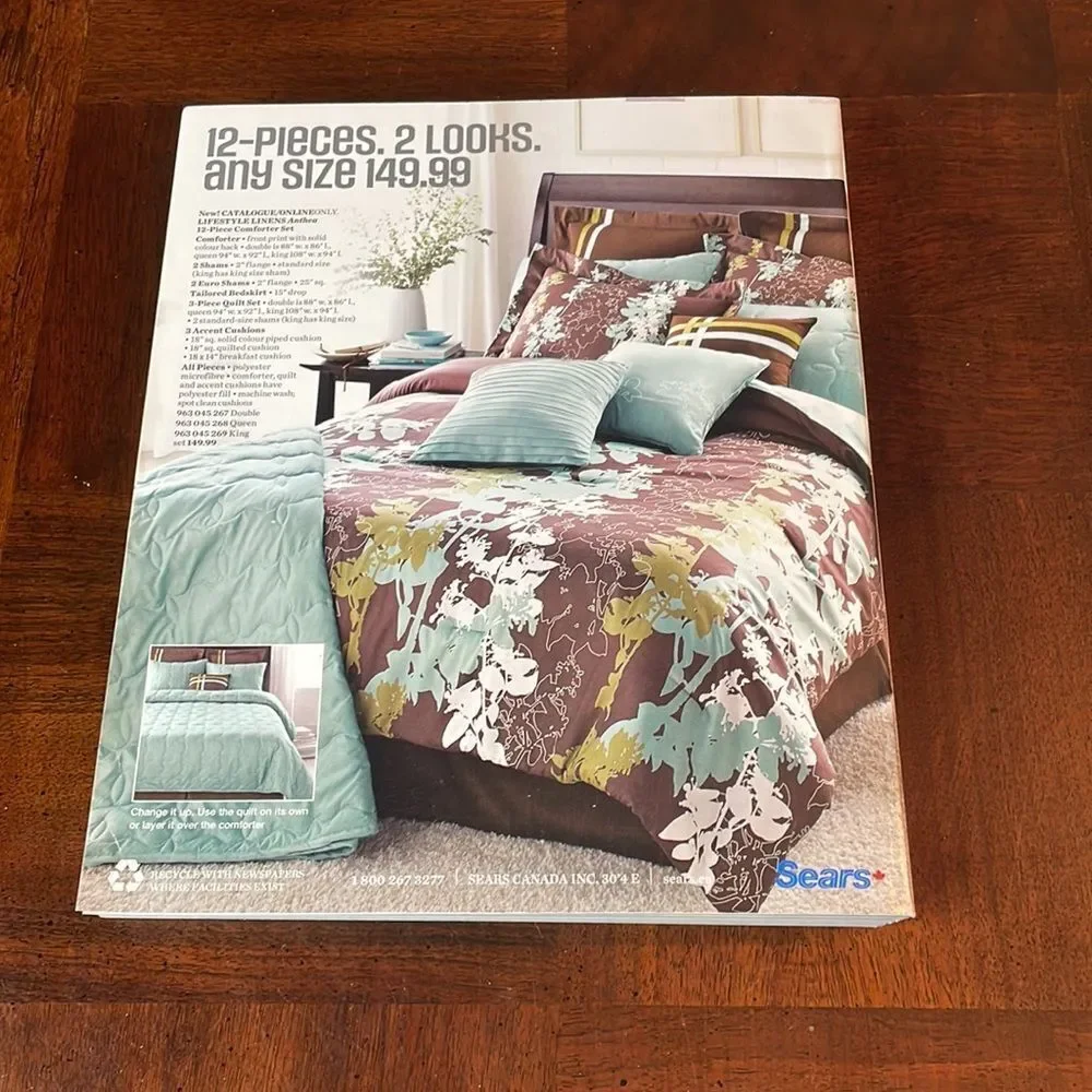 2014 Vintage Sears Spring Summer Catalogue Bedding Clothing Toys and More - Picture 7 of 8